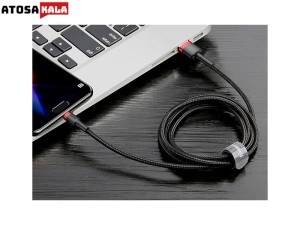 کابل شارژر USB به Micro باسئوس مدل CAFULE طول 1 متر