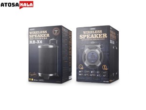 اسپیکر بلوتوث ریمکس Remax RB-X6 Wireless Speaker With 2 Microphones توان 57 وات