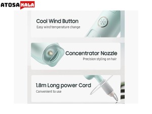 سشوار شیائومی Xiaomi Enchen Air2 Plus Ionic Hair Dryer 1800W