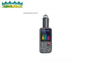 شارژر فندکی و پخش کننده بلوتوث پاورولوژی Powerology FM Transmitter Pro PCCSR003 توان 18 وات