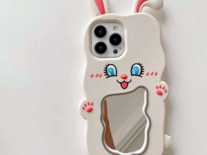قاب گوشی اپل iPhone 11 مدل خرگوش آینه دار سیلیکونی