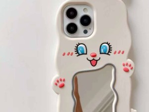قاب گوشی اپل iPhone 12 مدل خرگوش آینه دار سیلیکونی