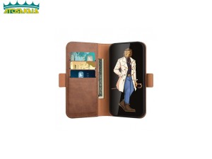 کیف چرمی مگ سیف گرین لاین آیفون Apple iPhone 13 Pro Green Lion 2 in 1 Leather Wallet