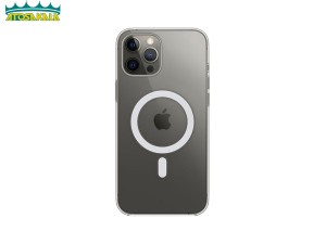 قاب محافظ مگنتی گرین لاین آیفون Apple iPhone 14 Plus Green Lion Magsafe Delgado Clear Case