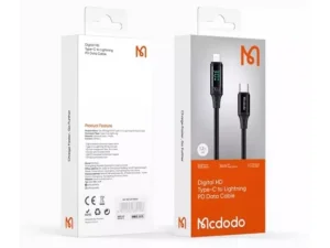 کابل لایتنینگ به Type C مک دودو Mcdodo CA-1030 Digital HD PD Data cable طول 1.2 متر توان 36 وات ( ارسال سریع و پلمپ شرکتی )