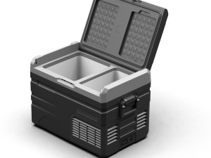 یخچال و فریزر مسافرتی هوشمند پاورلوژی مدل Small Dual Compartmentبا ظرفیت 37.5 لیتر