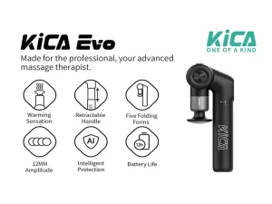 ماساژور KiCA مدل Evo ا KiCA EVO Foldable Massage Gun