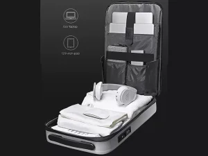 کوله پشتی یو اس بی دار ضد آب لپ تاپ 15.6 اینچ بنج Bange BG-2517 Men Business Backpack
