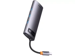 هاب یو اس بی 4 پورت بیسوس Baseus Airjoy 4 Port USB2.0 Hub Adapter WKQX070001