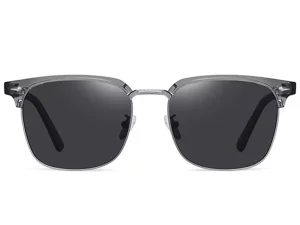 عینک آفتابی پولاریزه karen bazaar LY2306 New men's business polarized sunglasses TR90m
