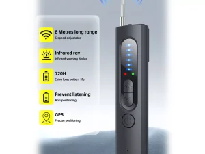 ردیاب دوربین مخفی، شنود و جی‌پی‌اس ایکس او CRP01XO IR detector anti eavesdropping & anti location detector CRP01