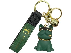 جاکلیدی فانتزی طرح بولداگ Y Baimao original cool bulldog keychain