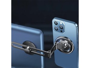 هولدر گوشی موبایل مگنتی چندکاره مناسب اتصال به لپ‌تاپ ایکس او XO Holder Tesla Metal with Magnetic Ring for Phone C132