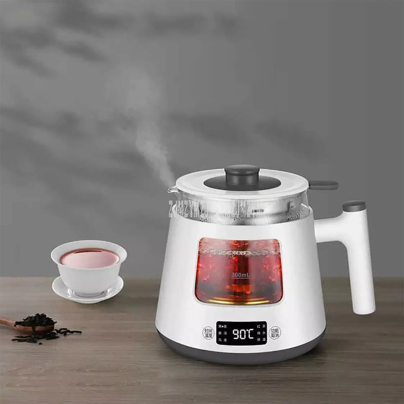 قوری برقی اتوماتیک شیائومی مدل Xiaomi Electric teapot Life Elements Automatic Steamer With Tea Maker I38-H01