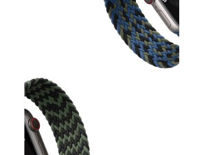 بند اپل‌واچ 38 و 40 میلی‌متری گرین Green Braided Solo Loop Strap for Apple Watch 38/40mm