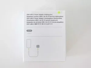 شارژر اصلی ۲۰ وات آیفون Apple 20W 3pin USB-C Power Adapter