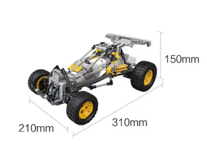 لگو اسباب بازی ماشین مسابقه شیائومی Xiaomi Onebot Desert Racing RC OBJSC40AIQI CN RC buggy constructor