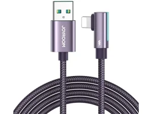 کابل شارژ سریع گیمینگ یو اس بی به لایتنینگ 2.4 آمپر 2 متری جویروم JOYROOM S-AL012A17 USB to iPhone 2.4A Fast Charge Cable