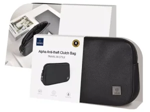کیف لوازم جانبی دارای قفل رمزدار ویوو WIWU Alpha Anti-Theft Clutch Bag