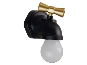 لامپ فانتزی مدل شیر آب Style USB Rechargeable Smart Voice Control Faucet Lamp LED Night Light