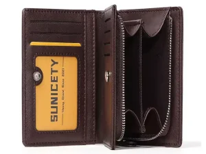 کیف پول مردانه سانی ستی SUNICETI RFID anti-theft men&#39;s leather wallet S3022