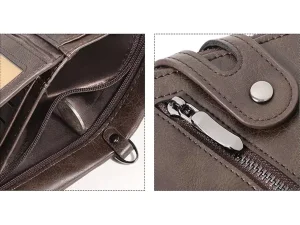 کیف پول مردانه سانی ستی SUNICETI RFID anti-theft men&#39;s leather wallet S3021