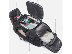 کیف ورزشی حرفه ای ضدآب با قابلیت جدا سازی وسایل با ظرفیت 36 لیتر بنج BANGE BG-7088 Luggage Gym Bag MultifunctionTravel