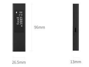 متر لیزری با نمایشگر لمسی شیائومی Xiaomi DUKA LS5 40m Laser Rangefinder High Precision