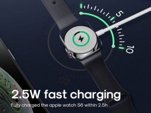 شارژر مغناطیسی اپل واچ جویروم Joyroom iP smart watch magnetic charging cable 0.3m S-IW003S