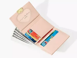 کیف پول زنانه کوچک طرح جوانه تائومیک میک TAOMICMIC Y8246 Women&#39;s Printed Short Student Small Wallet