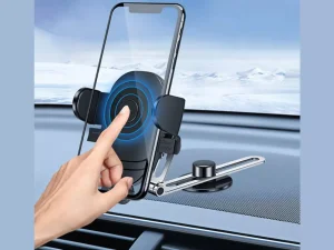 هولدر موبایل گوشی موبایل داخل خودرو و لپ‌تاپ ویوو WIWU CH028 ZINC ALLOY CAR MOUNT