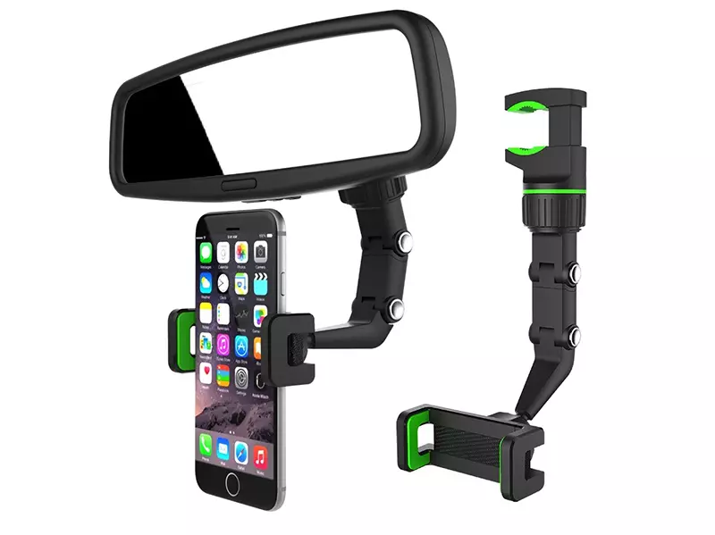 هولدر گوشی موبایل آینه داخل خودرو Universal Car Rearvie Holder Cradle For Cell Phone