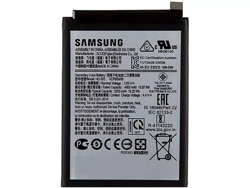 باتری اصلی سامسونگ گلکسی آ 02 اس Original Samsung Galaxy A02s Battery HQ-50S