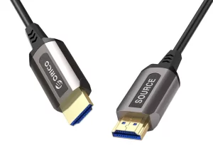 کابل اچ دی ام آی فیبر نوری 80 متری اوریکو ORICO HDMI to HDMI Fiber-optic 4K/60HZ Cable GHD701 80m