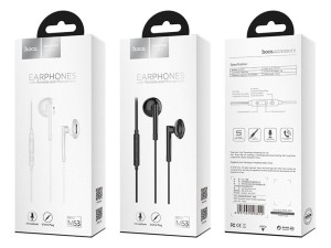 هندزفری سیمی با جک 3.5 میلیمتری هوکو Hoco Wired earphones 3.5mm M53 Exquisite sound with microphone