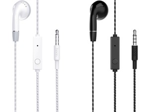 هندزفری تک گوش سیمی با جک 3.5 میلیمتری هوکو Hoco Wired earphone 3.5mm M61 Nice tone single ear with microphone