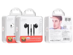 هندزفری سیمی با جک 3.5 میلیمتری هوکو Hoco Wired earphones 3.5mm M64 Melodious with microphone