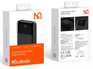 مینی پاوربانک فست شارژ 10000 مک‌دودو MCDODO MC-585 22.5W Power Bank