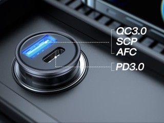 شارژر فندکی خودرو جویروم JOYROOM C-A43 Dual Port Car Charger 20W PD QC3.0 Quick Charge
