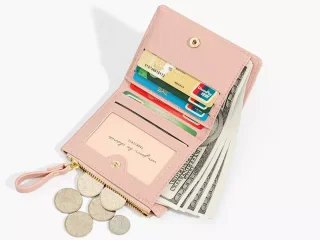 کیف پول زنانه کوچک تائومیک میک TAOMICMIC Y8964 wallet for women, short wallet style zipper bifold