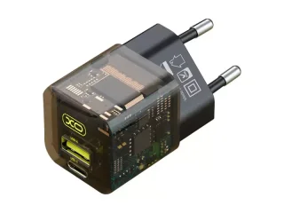 شارژر دیواری تایپ سی و یو اس بی 30 وات ایکس او XO CE05(EU) PD30W+QC3.0 18W fast charger