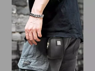 کیف گوشی موبایل و لوازم جانبی ضدآب دارای قلاب اتصال ویوو WiWU E-pouch