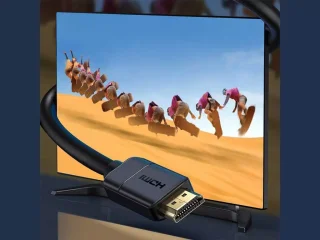 کابل اچ‌دی‌ام‌آی به اچ‌دی‌ام‌آی دو متری بیسوس Baseus HDMI 2.0 cable 4K 60 Hz 3D HDR 18 Gbps CAKGQ-B01