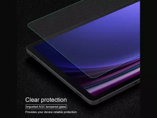 محافظ صفحه نمایش شیشه ای تبلت سامسونگ اس 9 نیلکین Nillkin Samsung Galaxy Tab S9 H+ Anti-explosion Tempered Glass