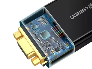 تبدیل HDMI به VGA یوگرین UGREEN 50288 HDMI to VGA Converter with Audio