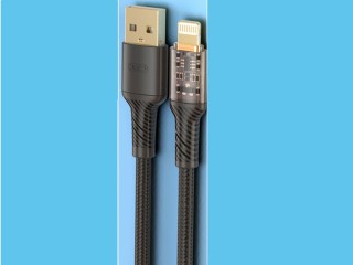 کابل شارژ سریع یو اس بی به لایتنینگ 2.4 آمپر یک متری ایکس او XO USB to Lightning Data Charging Cable NB229