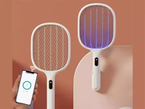 حشره کش برقی شیائومی با قابلیت کنترل از راه دور Xiaomi Qualitell S1 Digital Mosquito Swatter Racket ZSS210903 pro