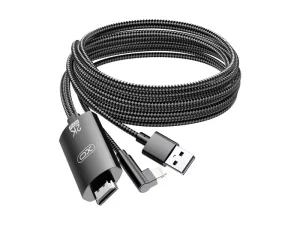 کابل لایتنینگ به اچ دی ام آی 1.8 متری ایکس او Xo GB008 HDMI To Lightning USB HD Adapter Cable