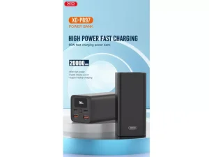 پاوربانک 65 وات 20000 ایکس او XO PB97 20000 mAh 65W Metal Fast Charging Powerbank