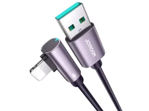 کابل شارژ سریع گیمینگ یو اس بی به لایتنینگ 2.4 آمپر 1.2 متری جویروم JOYROOM S-AL012A17 USB to iPhone 2.4A Fast Charge Cable
